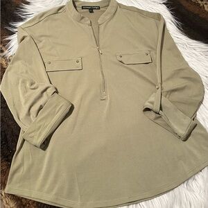 Always Indigo top women’s green olivo